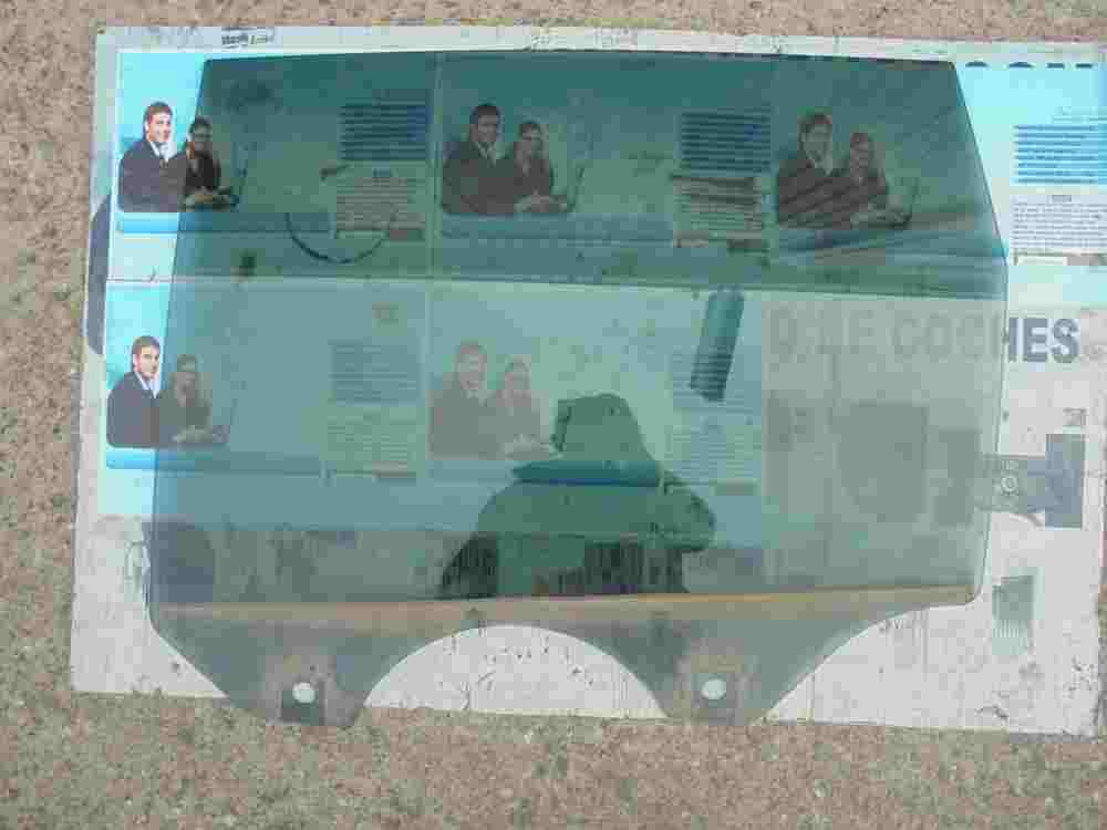 Cristal de la puerta trasero izquierdo Porsche Cayenne DOT618M 392 AS3 43R000023