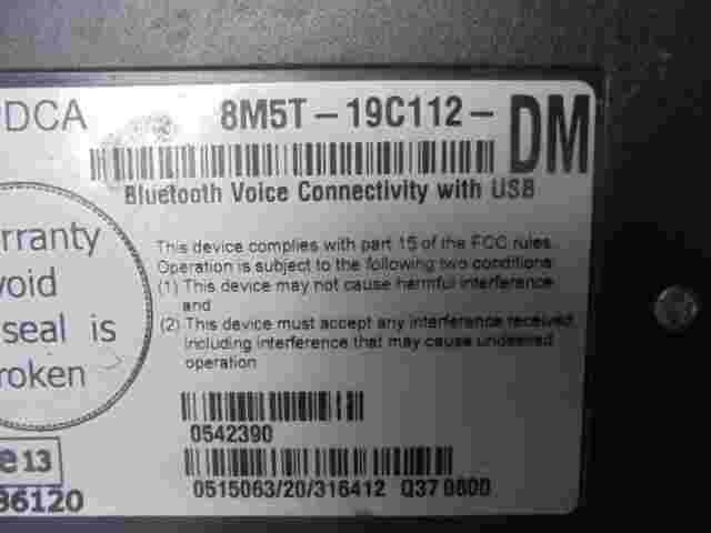 Control remoto de la Bluetooth Teléfono Ford Focus 8M5T19C112DM 8M5T19C112 DM