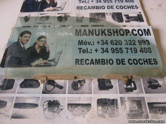 Vetro porta anteriore destra Mitsubishi L200 43R002086 AS2M173DOT207