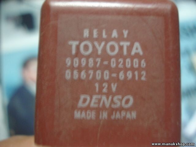 Relé Toyota Starlet Picnic 9098702006 90987-02006 DENSO 0567006912 056700-6912