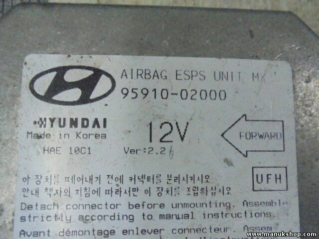 Airbag Centralita Hyundai Atos 9591002000 95910-02000 VER.2.2