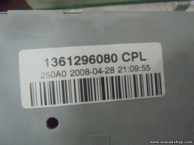 Ordenador de control del cuerpo Peugeot Boxer Citroen Jumper Fiat 1361296080