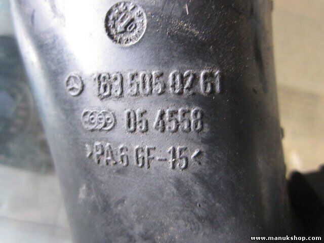 Manguera de tubo de aspiración tubo de aire de admisión Mercedes 1635050261