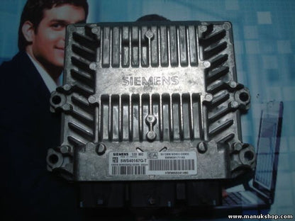 Centralita del motor Peugeot 407 SW9656171180 HW9655041480 SIEMENS 5WS40167GT