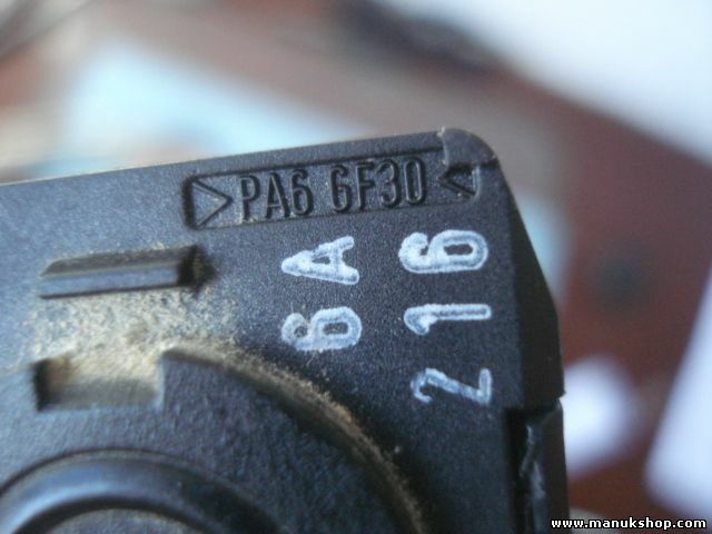 Alojamiento de la llave de control remoto inalámbrico  Nissan PA66F30 6A216 