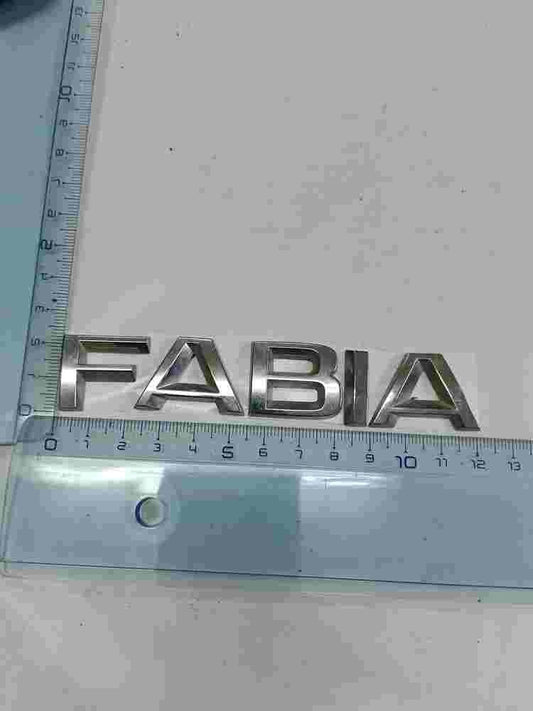 Emblema Skoda Fabia 12 cm.