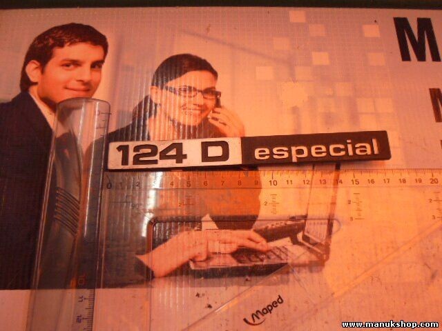 Anagramma emblema SEAT 124 D SPECIAL 37001