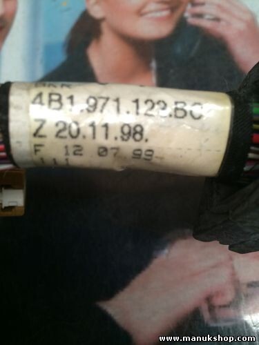 Conector enchufe Audi A4 A6 4B1971122BC 4B1 971 122 BC