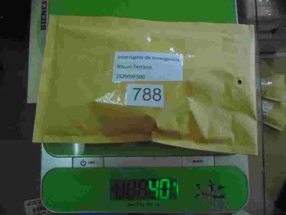 Interruptor de emergencia Nissan Terrano Primera LK 252909F500 25290-9F500 .