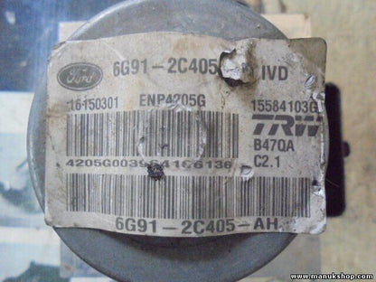 Unidad hidráulica del ABS TFord S-Max 2.0 6G912C405AH 15584103G GK61350202DE0