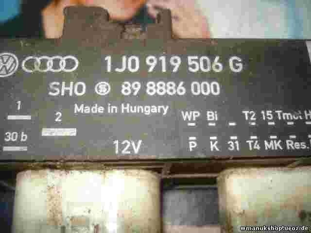 Centralina modulo elettroventilatore Audi A3 VW Golf 4 Bora 1J0919506G 898886000