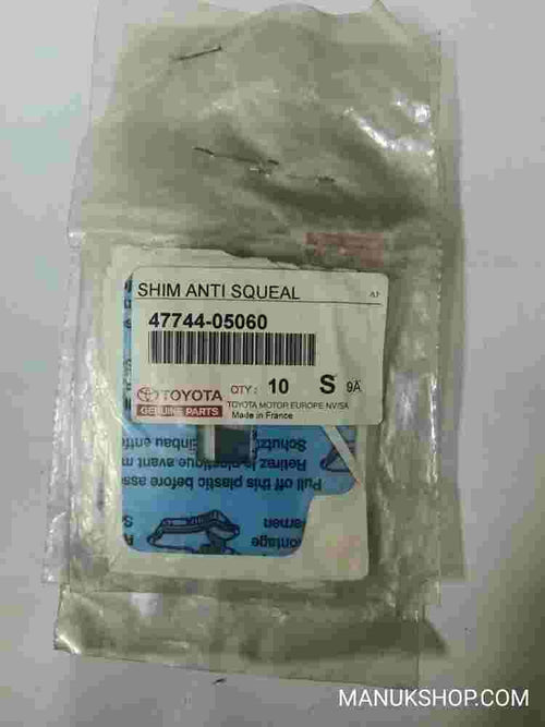 Shim Anti Squeal  Toyota Avensis II 4774405060 47744-05060