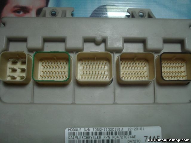 Scatola fusibili Chrysler Voyager 2002 P04727074AE 047270 74AE