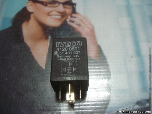 Relé Iveco Eurotech 41200601 4120 0601 51401007 51 401 007
