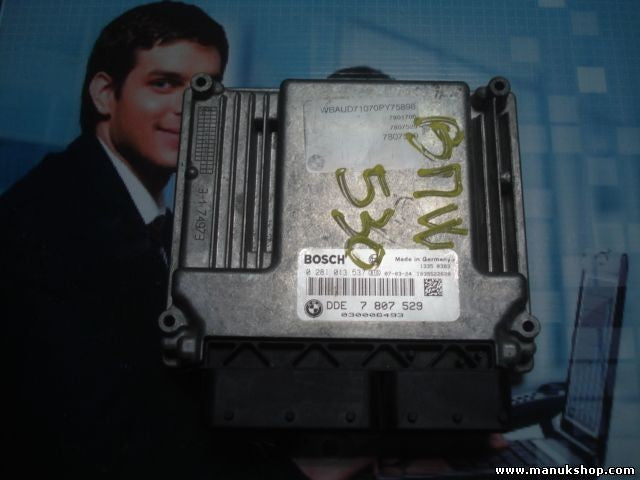 Centralita del motor BMW 530 0 281 013 537 0281013537 DDE 7 807 529 DDE7807529