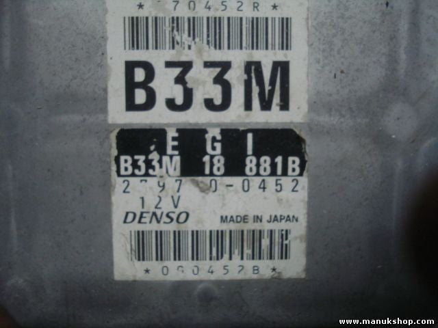 Centralita del motor Mazda Demio DENSO B33M18881B B33M 18 881B 2797000452