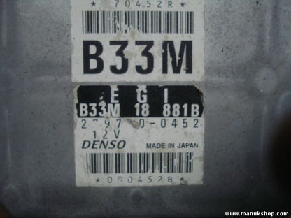 Centralita del motor Mazda Demio DENSO B33M18881B B33M 18 881B 2797000452