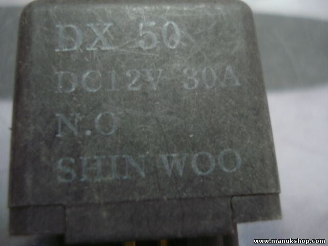 Relé KIA Shuma Sephia DX 50 DX50 DC12 30A SHJN W00