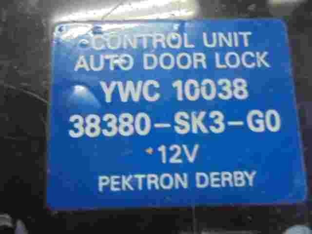 Controller di chiusura centralizzata Rover 200 214 Honda YWC10038 38380SK3G0
