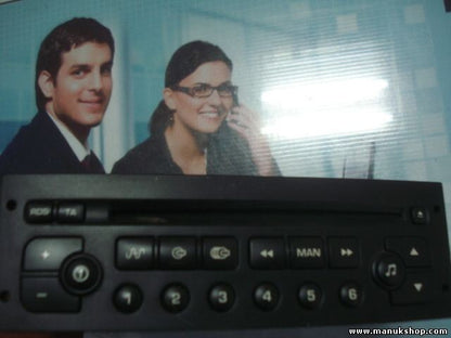 Radio CD Peugeot 307 PSARCD100-05 96545978XT01 96545978XT VDV0347509