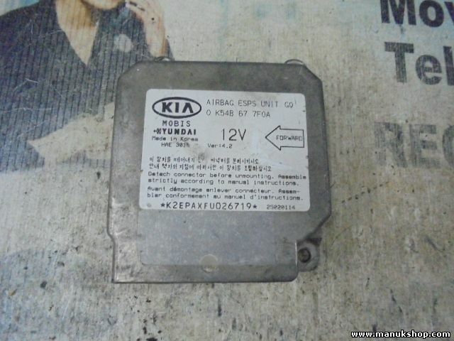 Airbag Centralita Hyundai Kia 0K54B677F0A 0 K54B 67 7F0A VER.4.2