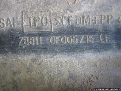 faldilla trasero izquierdo Nissan Terrano 788110F005 /15 LH 78811-0F005 /15 LH