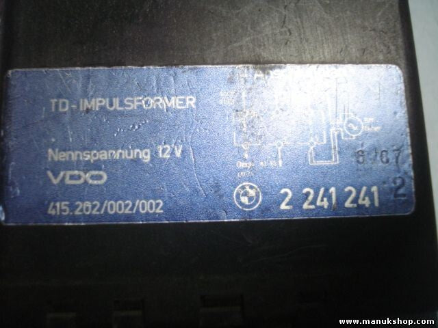 Recocido controlador Glow relé enchufe BMW 324TD 2241241 415202002002 2 241 241