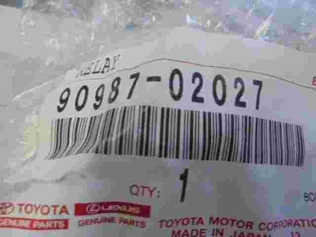 Nebbia relè Toyota Land Cruiser Prado 150 Corolla Yaris Camry XV40 9098702027
