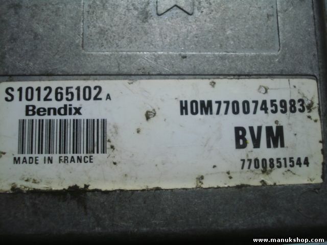 Centralita Renault HOM7700745983 7700745983 S101265102 S101265102A