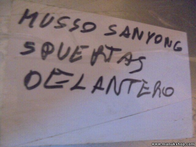 Parachoques SsangYong Musso Sports 7871105300 78 7110 50 300 78711-05300