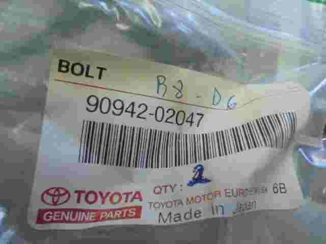 Hub Bolt  Toyota Avensis Corolla Camry Rav 4 9094202047 90942-02047