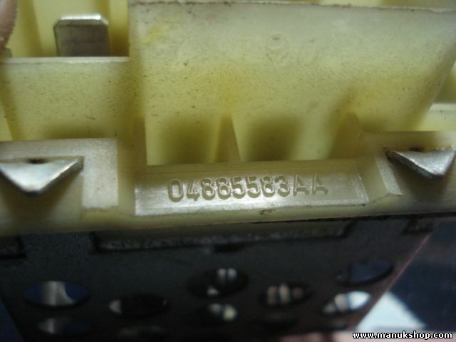 Resistenza al riscaldamento Chrysler Voyager 2001-2007 0485583AA 0 488 558 3AA