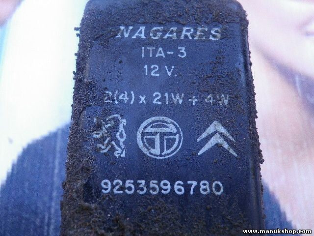 Relé Peugeot CITROEN NAGARES/ ITA-3 12V ITA312V 2(4)x21W+4W 9253596780