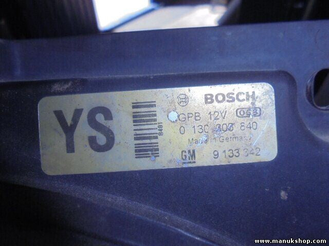 Ventilador del motor de refrigeración Opel Zafira A 0130303840 0130303275