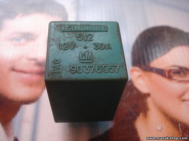 Relé Opel Corsa Astra Omega 90376957 12V 30A 512 GM