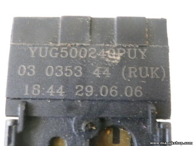 Interruptor del limpiaparabrisas trasero Land Rover YUG500240PUY 03035344