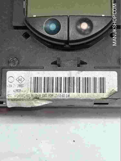 Climatizador Calefacción  Renault Scenic 8200265572 82 00 265 572 Valeo 69340007