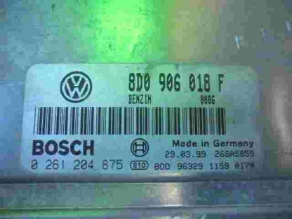 Centralita VW Passat Audi A4 8D0906018F 8DO906018F Benzina 0006 0261204875