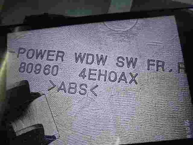 comando pulsante alzacristalli Nissan Qashqai J11 809604EH0AX 80960-4EH0AX