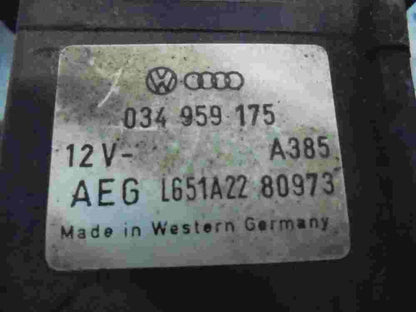 Ventilador de enfriamiento del inyector del motor Audi 100 200 034959175 034 959