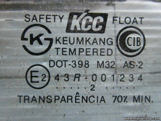 Triángulo Cristal puerta trasero izquierdo Hyundai  Santa Fe I 43R001234 