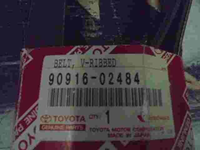 V-Ribbed Belt  Toyota Lexus 9091602484 90916-02484