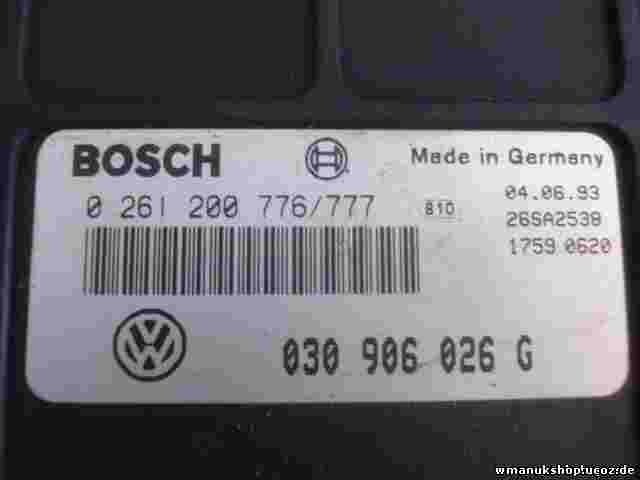 Centralita Seat Ibiza 030906026G 030 906 026 G BOSCH 0261200776/777