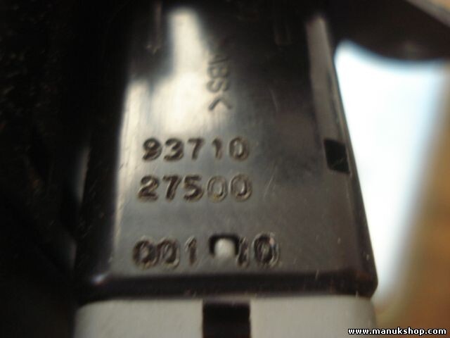 Interruptor Luneta Trasera Desempañador  Hyundai Coupe 9370127610 9371027500