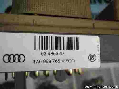 Ajuste de los asientos Audi A6 A8 A4 4A0959765A 5QQ 4A0959765A5QQ 03480067