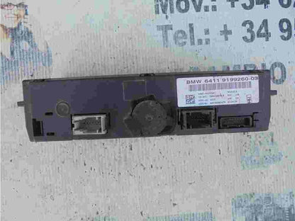 Climatizador Calefacción Clima panel de control BMW 3 E90 E91 6411919926003
