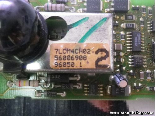 Controlador de alarma Chrysler Jeep MS155F 7LCM4CH02 56006908 960501 01995-16