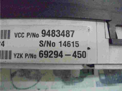 Cuadro de instrumentos  Volvo S80 9483487 YZK 69294450 69294-450