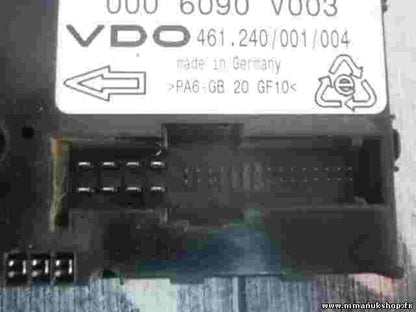 Controlador Confort Smart For Four 0006090V003 VDO 461240001004 PA6GB20GF10