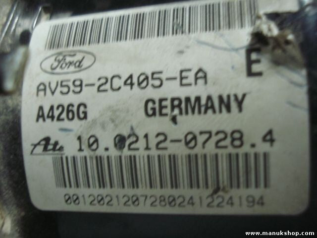 Unidad hidráulica del ABS Ford Fiesta AV592C405EA A426G 611123002F 611123002F7